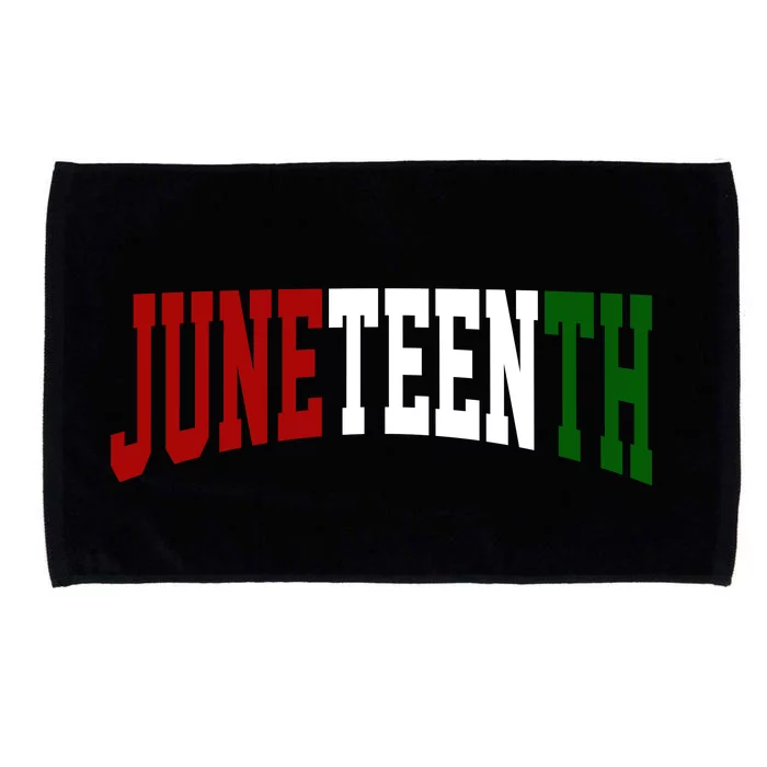 Juneteenth African American Microfiber Hand Towel