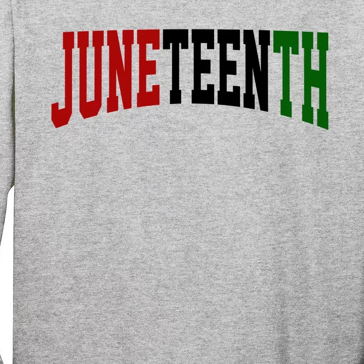 Juneteenth African American Tall Long Sleeve T-Shirt