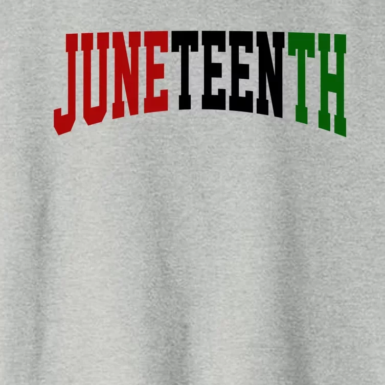 Juneteenth African American Women's Crop Top Tee