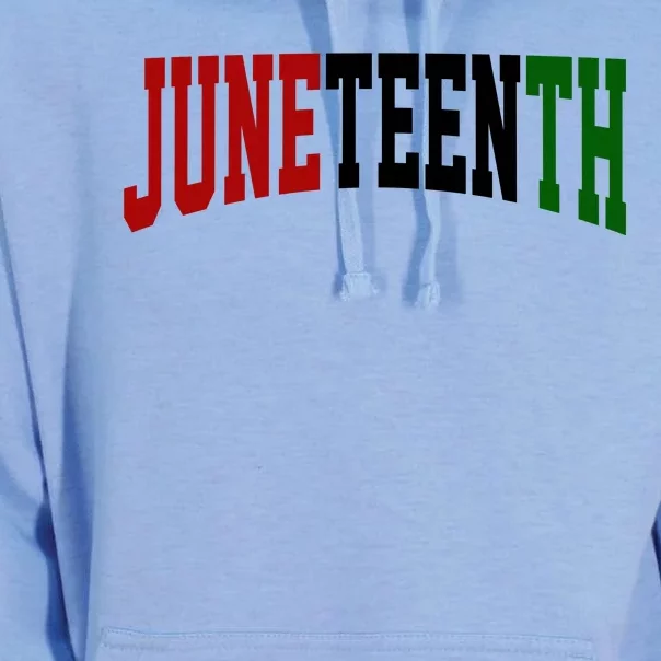 Juneteenth African American Unisex Surf Hoodie