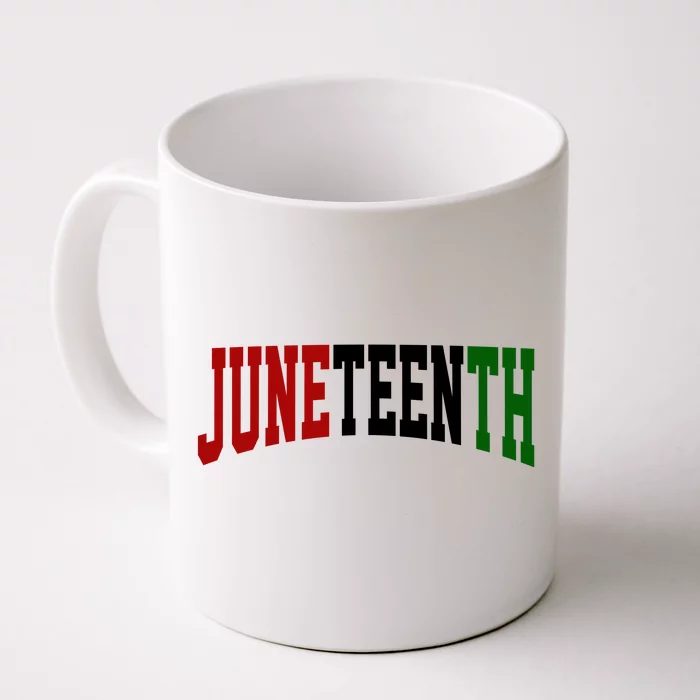 Juneteenth African American Front & Back Coffee Mug