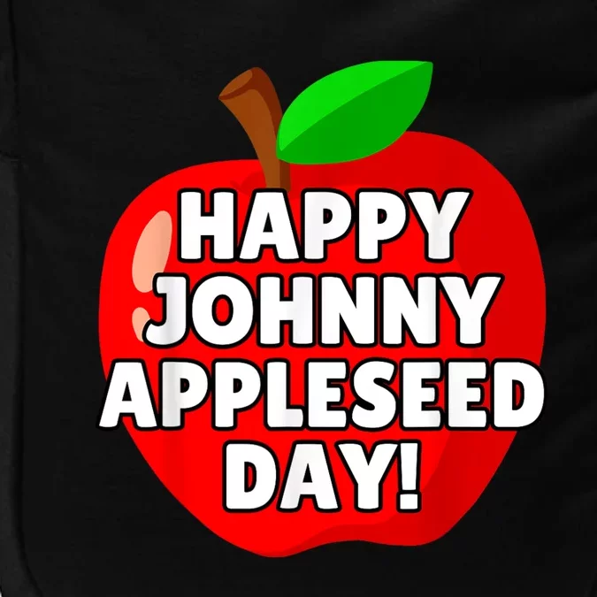 Johnny Appleseed Apple Day Sept 26 Orchard Nursery Impact Tech Backpack