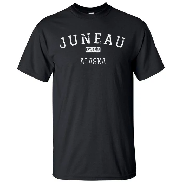 Juneau Alaska Ak Vintage Tall T-Shirt