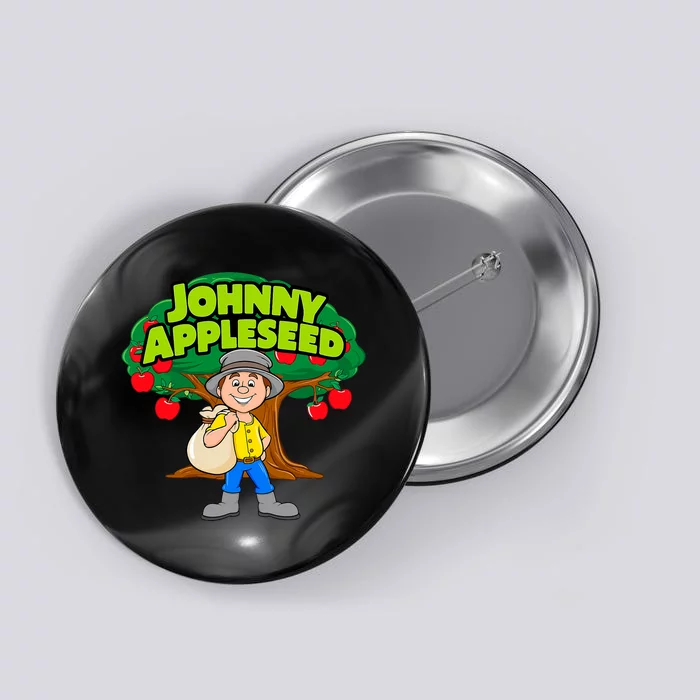 Johnny Appleseed Apple Day Sept 26 Celebrate Legends Button