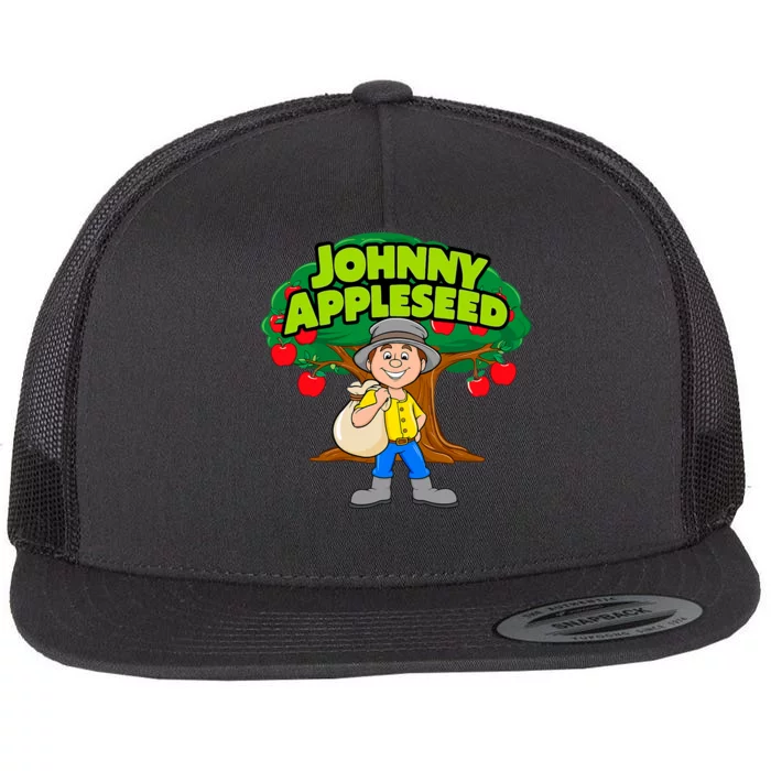 Johnny Appleseed Apple Day Sept 26 Celebrate Legends Flat Bill Trucker Hat