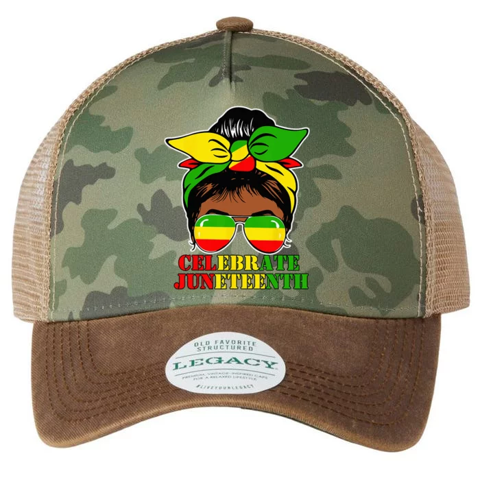 Juneteenth African American Black History June 19 Legacy Tie Dye Trucker Hat