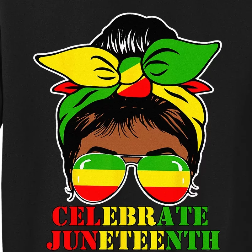 Juneteenth African American Black History June 19 Tall Sweatshirt