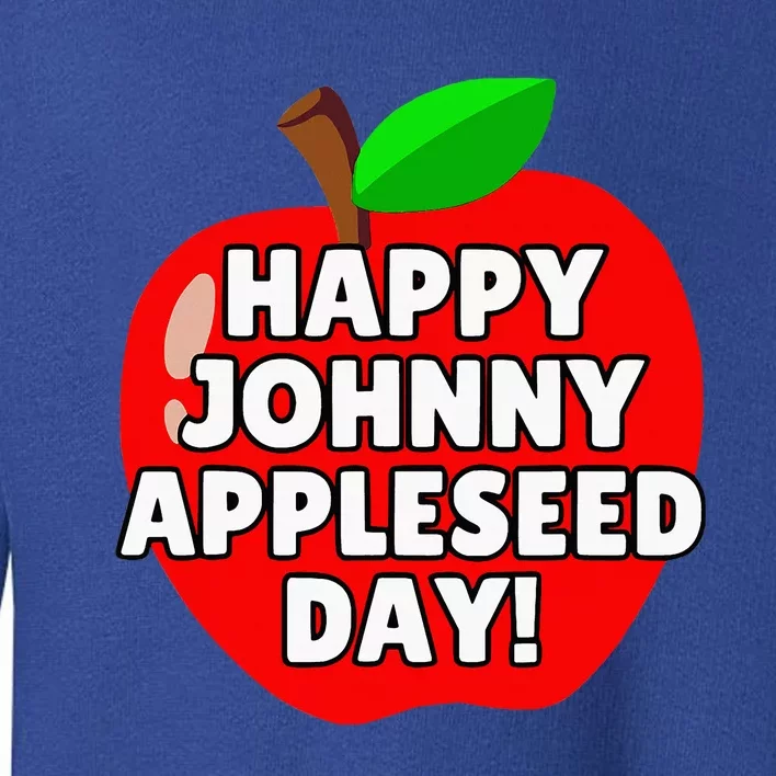 Johnny Appleseed Apple Day 2024 Toddler Sweatshirt