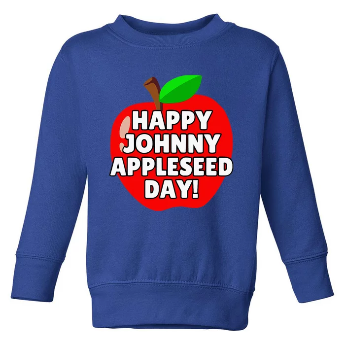 Johnny Appleseed Apple Day 2024 Toddler Sweatshirt