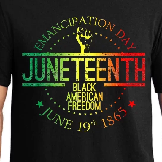 Juneteenth African American Freedom Black History June 19 Pajama Set