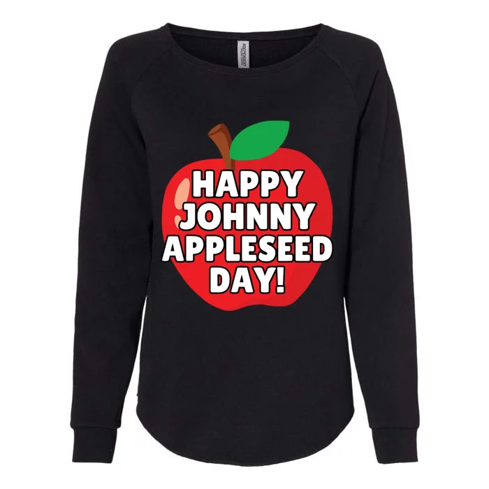 Johnny Appleseed Apple Day Sept 26 Orchard Nursery Womens California Wash Sweatshirt