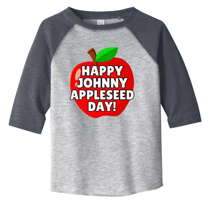 Johnny Appleseed Apple Day Toddler Fine Jersey T-Shirt