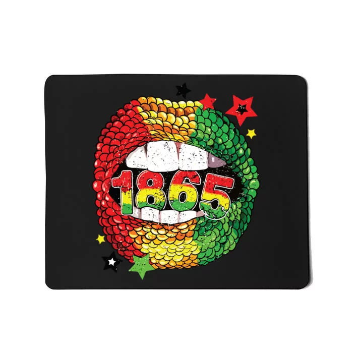 Juneteenth African American Black 1865 Mousepad