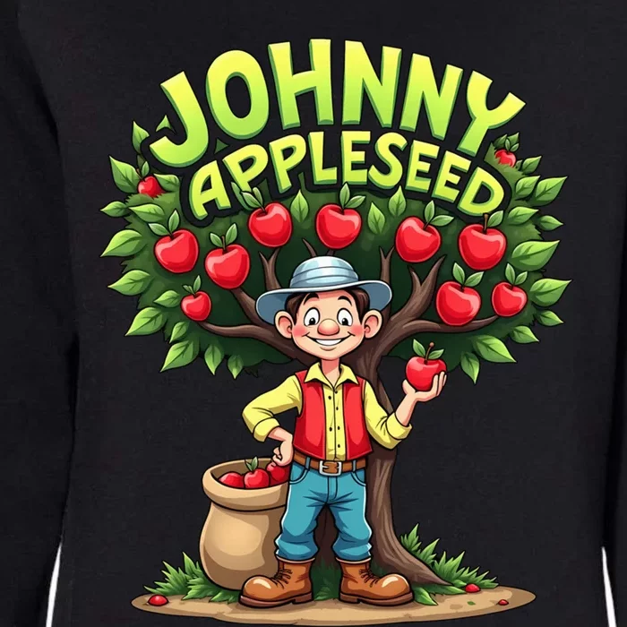 Johnny Appleseed Apple Day Sept 26 Celebrate Legends Apple Womens California Wash Sweatshirt