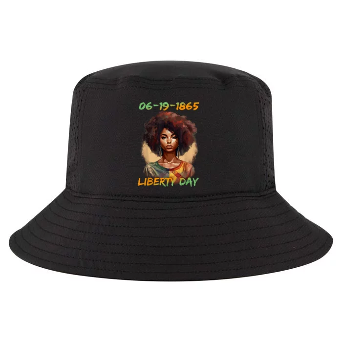 Juneteenth African American Women Independence Day Cool Comfort Performance Bucket Hat