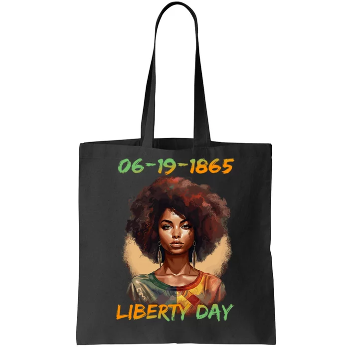 Juneteenth African American Women Independence Day Tote Bag