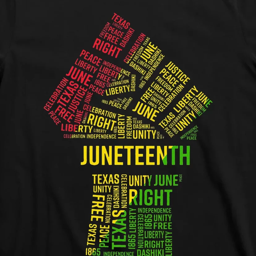 Juneteenth African American Free Ish 1865 Juneteeth T-Shirt