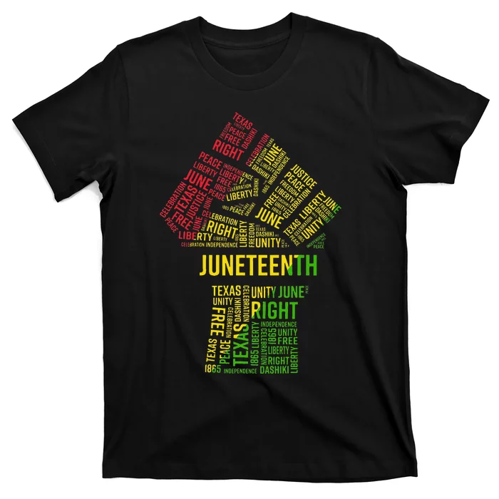 Juneteenth African American Free Ish 1865 Juneteeth T-Shirt