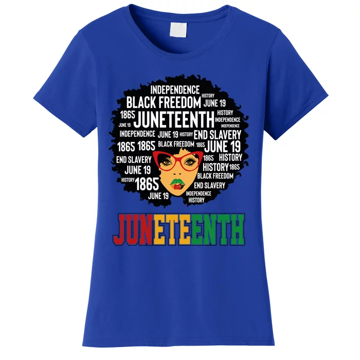 Junenth African America Freedom Day 1865 Junenth Gift Women's T-Shirt