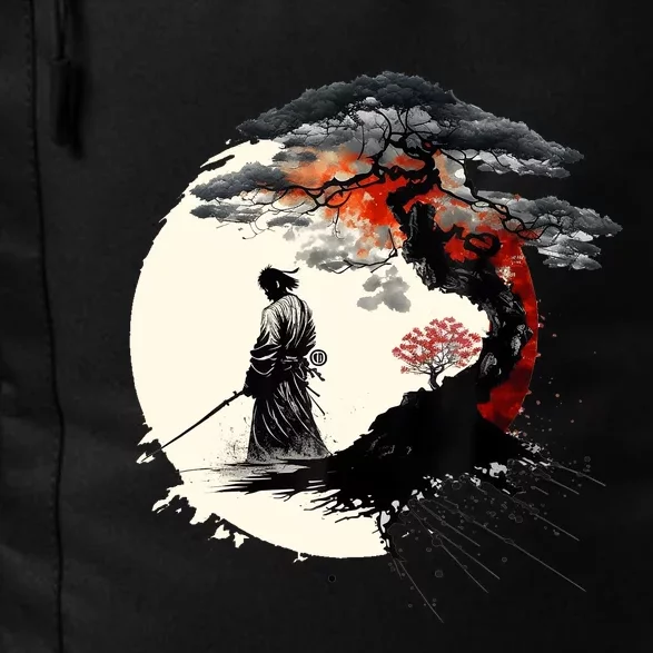 Japanese Art Aikido Tree Of Life Peace Art Of War Samurai Daily Commute Backpack