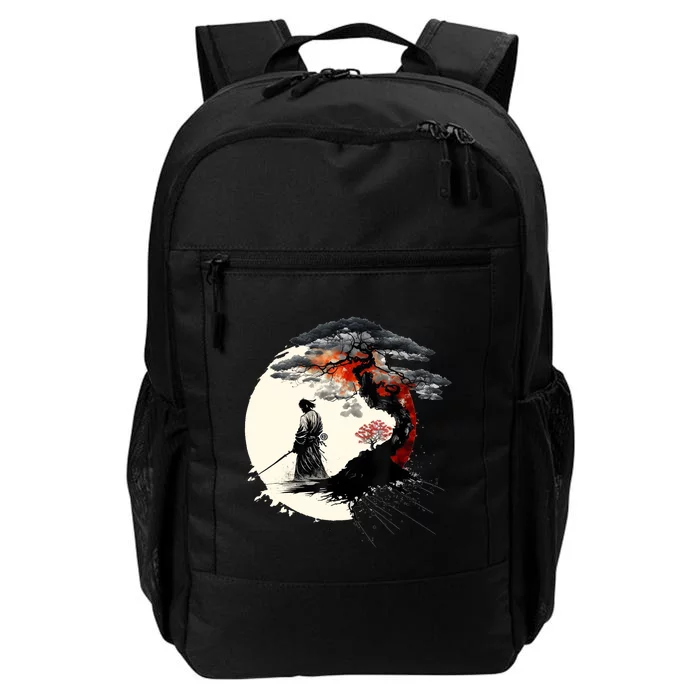 Japanese Art Aikido Tree Of Life Peace Art Of War Samurai Daily Commute Backpack