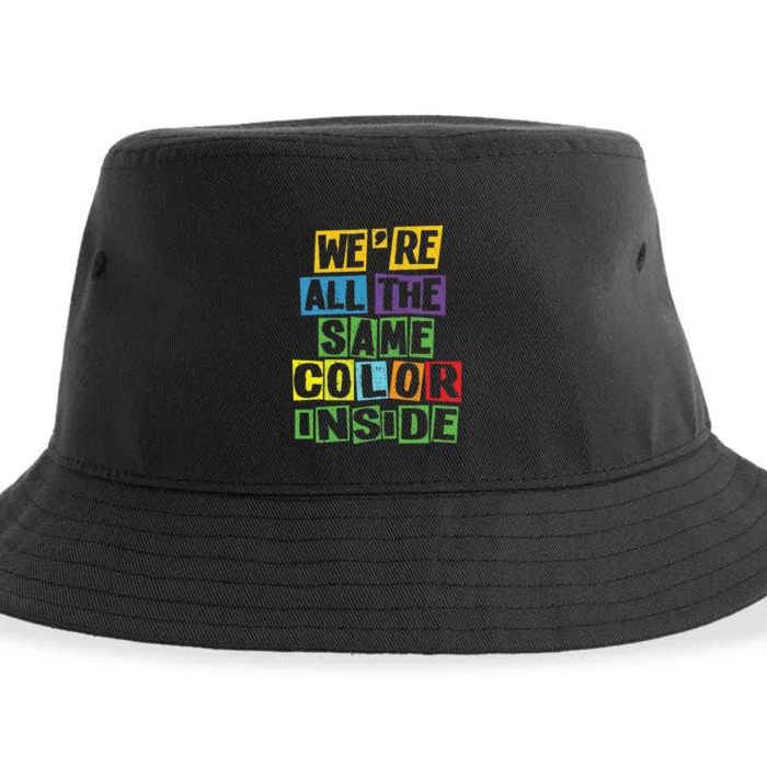 Juneteenth Africa Ancestors Freedom Month We're All The Same Sustainable Bucket Hat