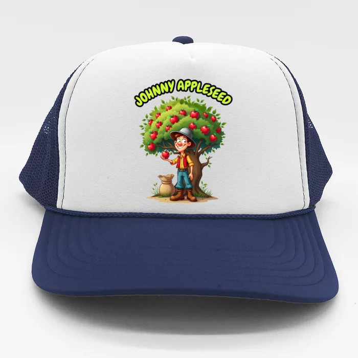 Johnny Appleseed Apple Day Sept 26 Celebrate Legends Trucker Hat