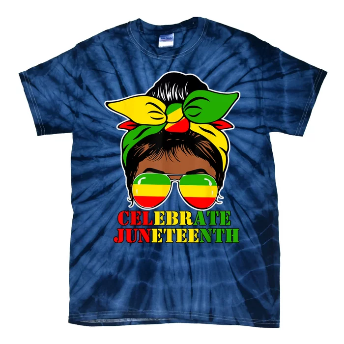 Juneteenth African American Black History June 19 Tie-Dye T-Shirt