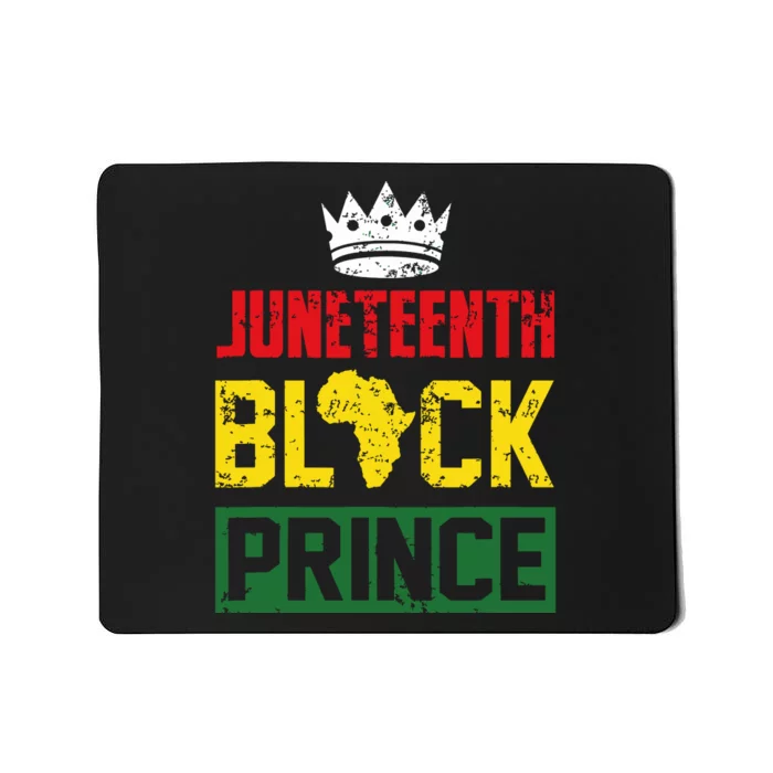 Juneteenth Afro American Boy Son Family Matching Juneteenth Mousepad