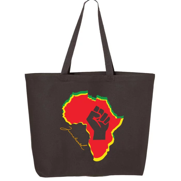 Juneteenth African American Pride 25L Jumbo Tote