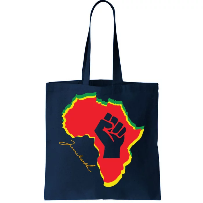 Juneteenth African American Pride Tote Bag