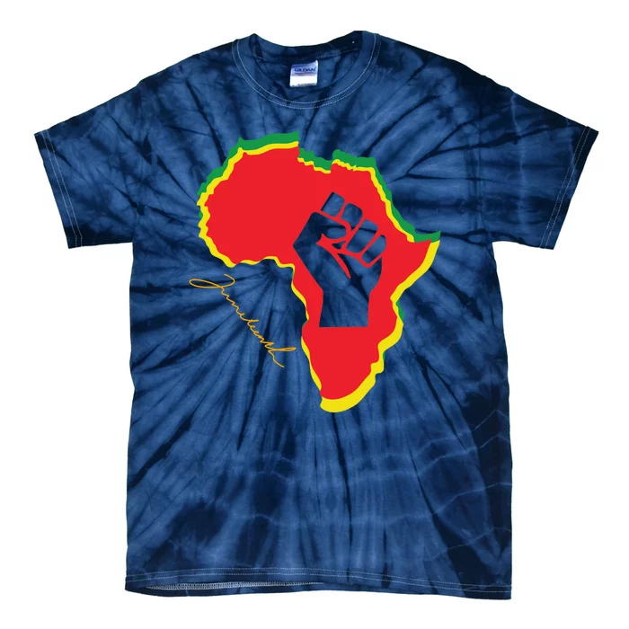 Juneteenth African American Pride Tie-Dye T-Shirt