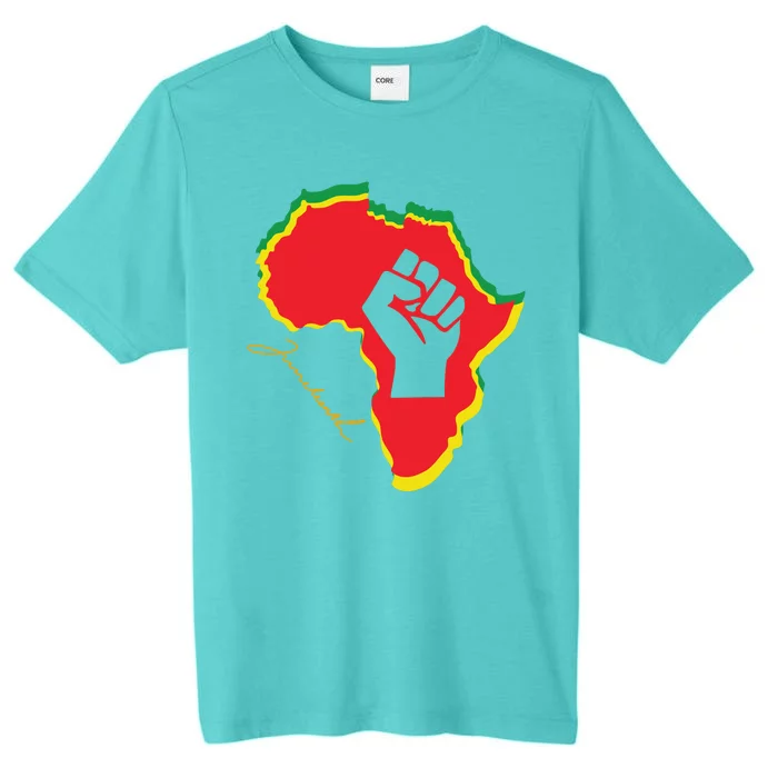 Juneteenth African American Pride ChromaSoft Performance T-Shirt