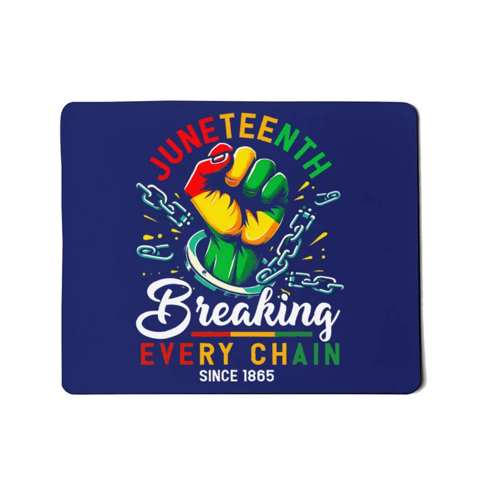 Juneteenth African American Freedom 1865 Mousepad