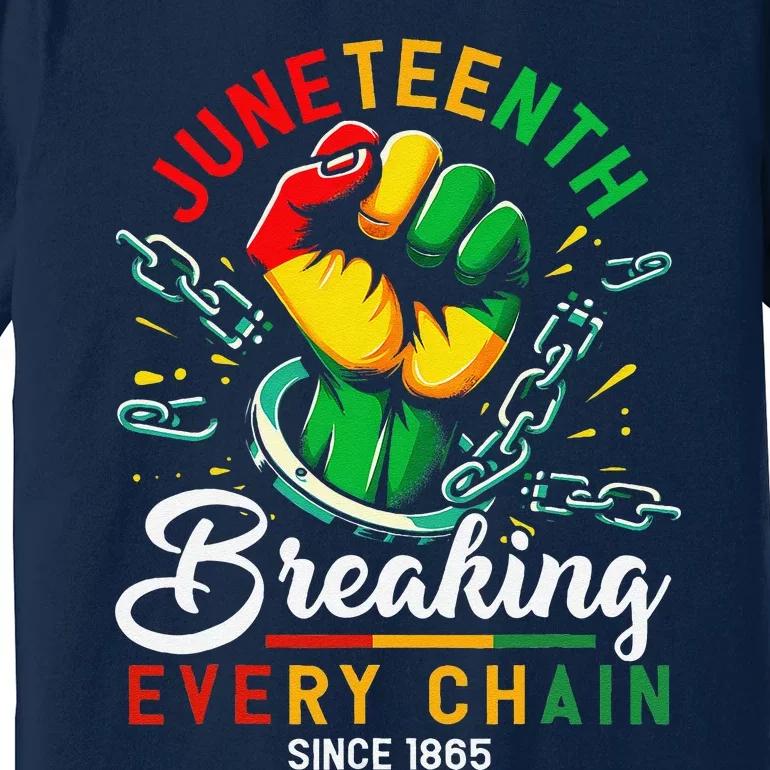 Juneteenth African American Freedom 1865 Premium T-Shirt