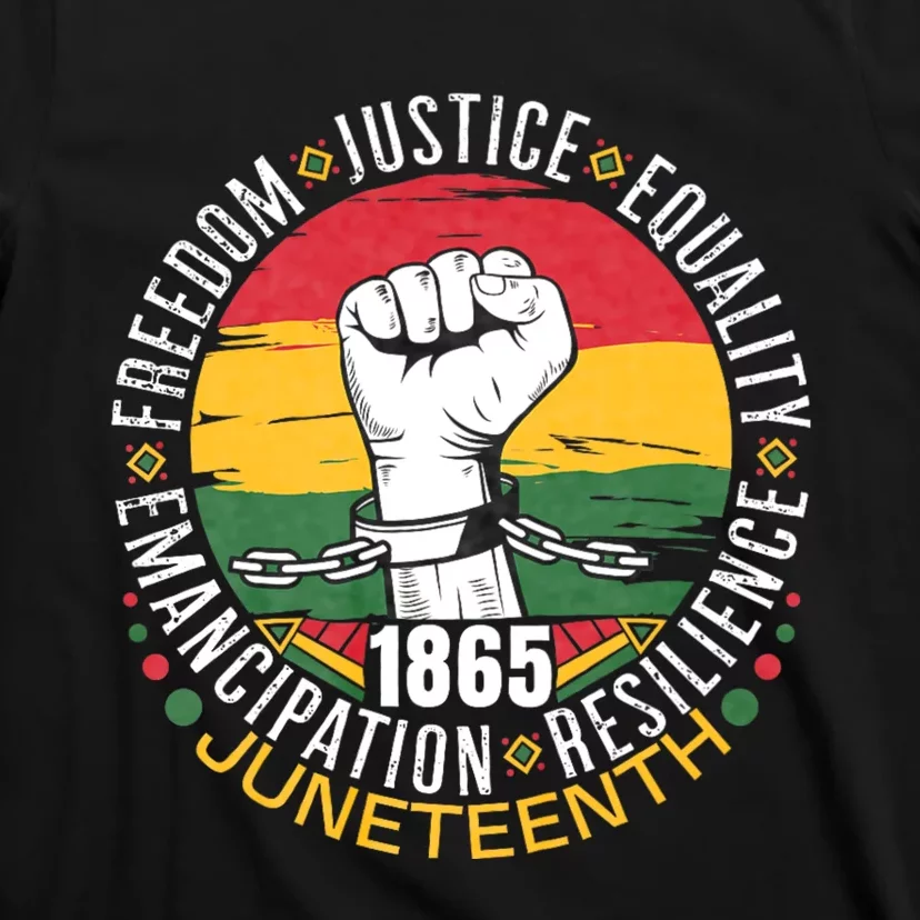 Juneteenth African American Black History 1865 T-Shirt