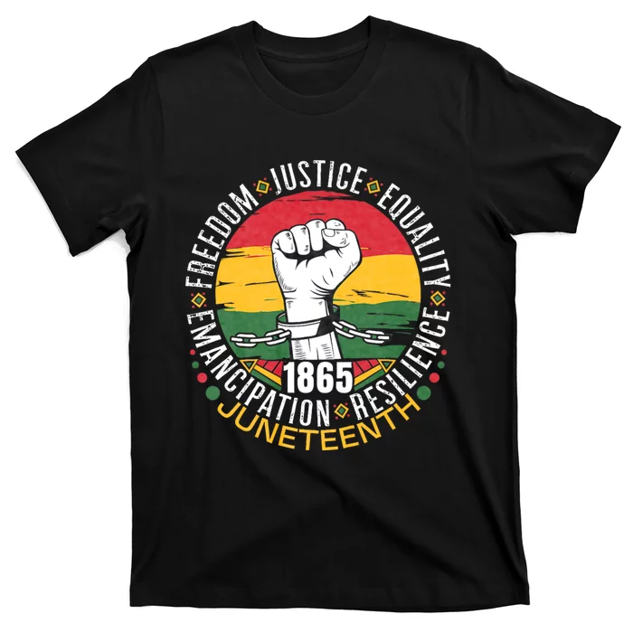 Juneteenth African American Black History 1865 T-Shirt