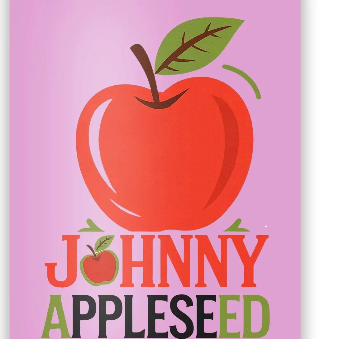 Johnny Appleseed Apple Day Sept 26 Orchard Nursery Poster