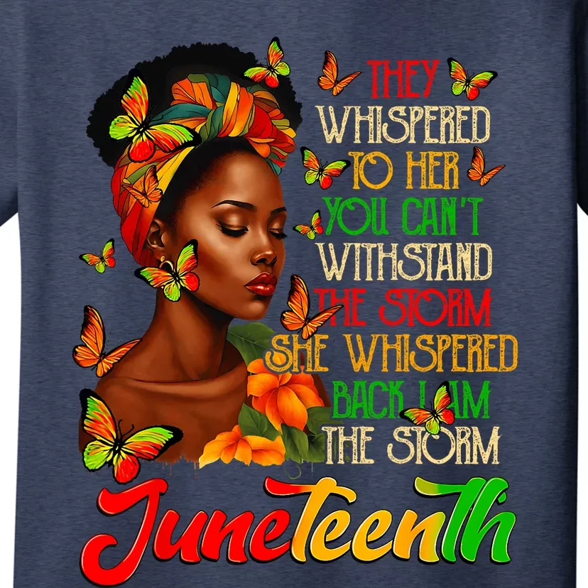 Juneteenth Afro American Black Women Black History Month T-Shirt