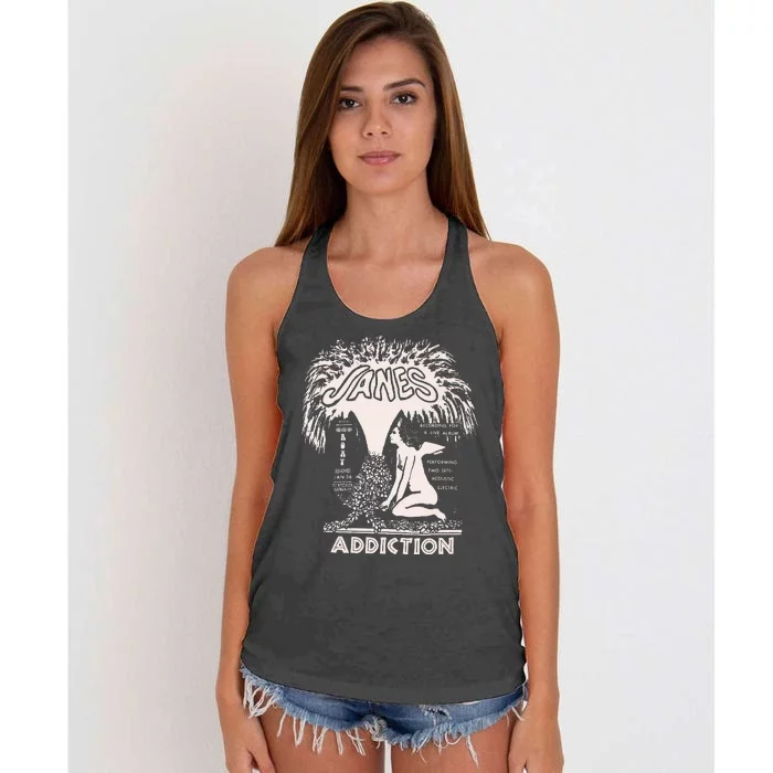 J.A.N.E.’S Addiction – Addiction Women's Knotted Racerback Tank