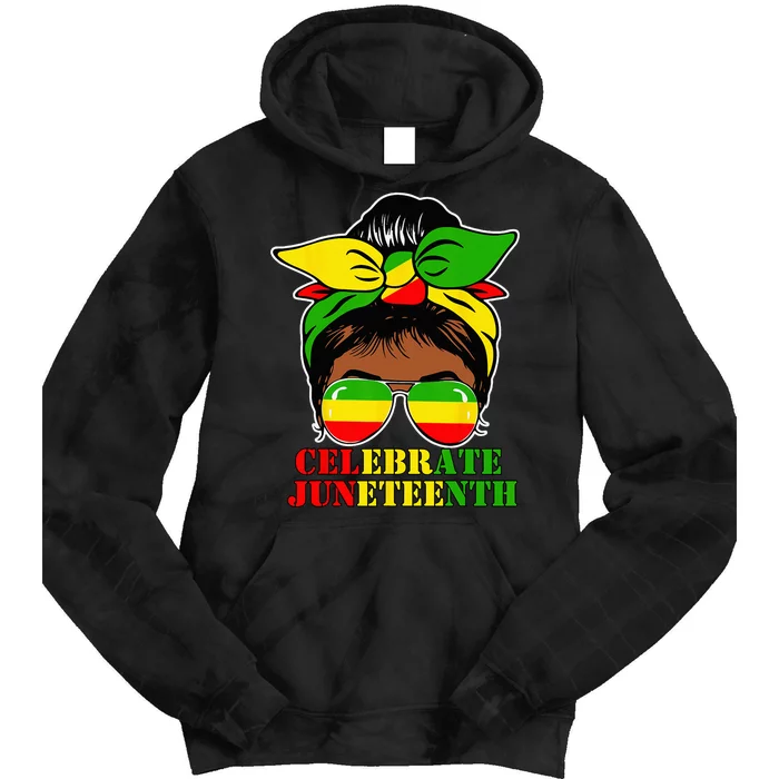 Juneteenth African American Black History June 19 Tie Dye Hoodie