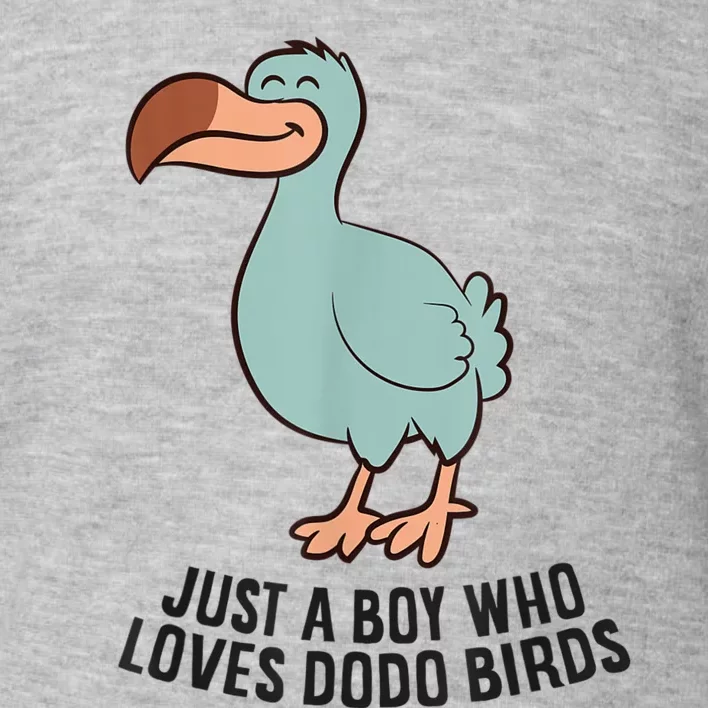 Just A Boy Who Loves Dodo Birds Toddler Sweatshirt