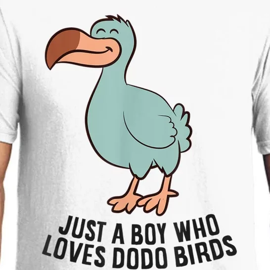 Just A Boy Who Loves Dodo Birds Pajama Set