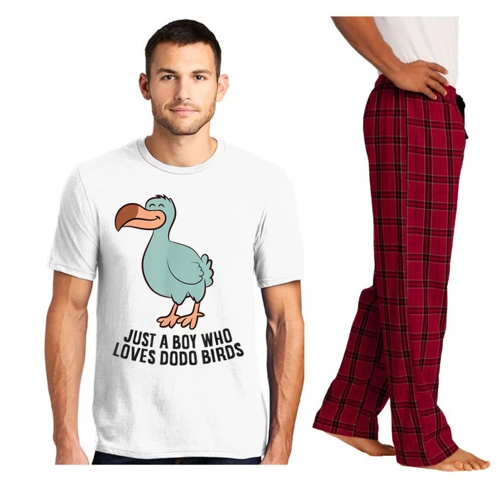 Just A Boy Who Loves Dodo Birds Pajama Set