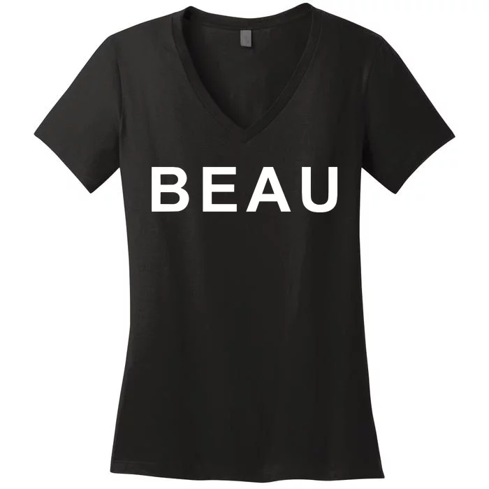 Josh Allen Beau Society Women's V-Neck T-Shirt