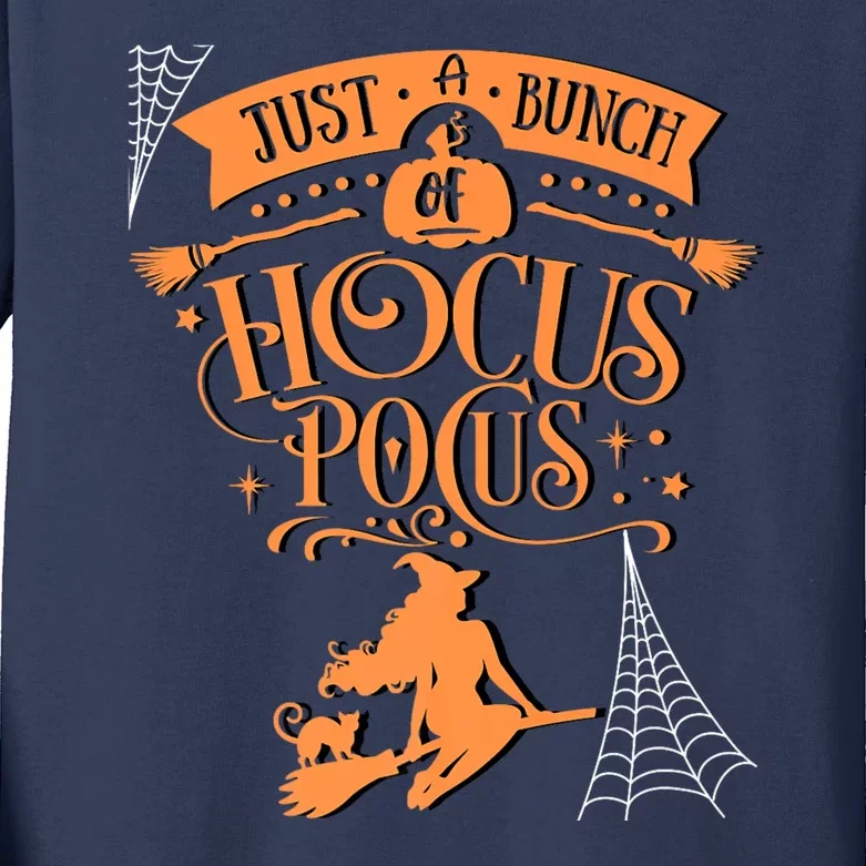 Just A Bunch Of Halloween Premium Kids Long Sleeve Shirt