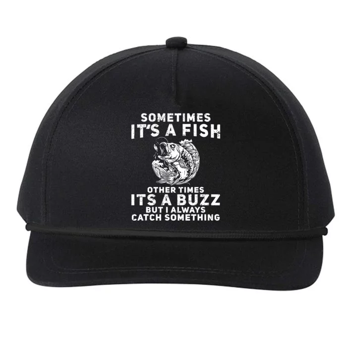 Just Another Beer Drinker With A Fishing Problem Snapback Five-Panel Rope Hat