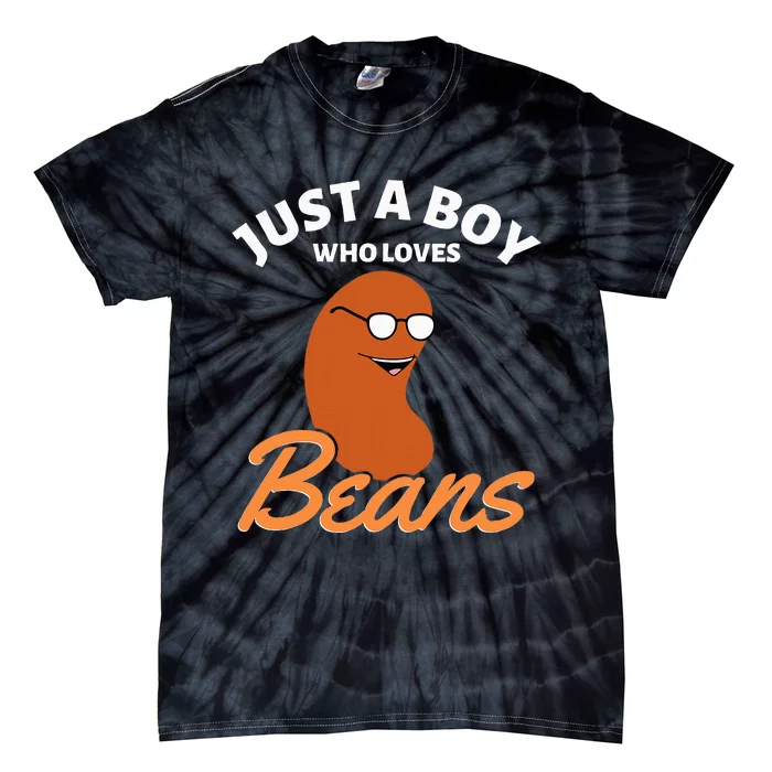 Just A Boy Who Loves Baked Beans Tie-Dye T-Shirt