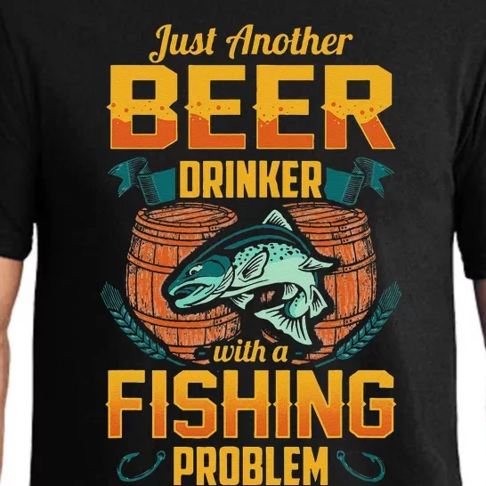 Just Another Beer Drinker With A Fishing Problem Pajama Set