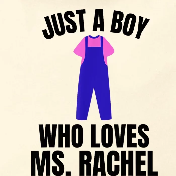 Just A Boy Who Loves Ms. Rachel Ms. Rachel Zip Tote Bag